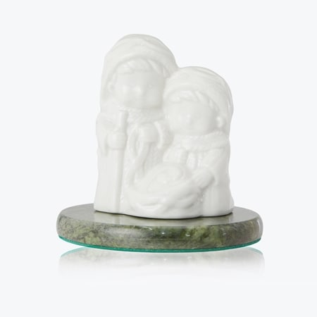 Connemara Marble Ceramic Nativity
