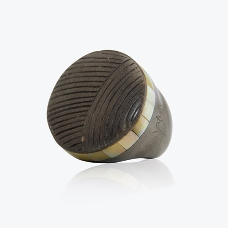 Nature Bijoux Grey Ebony Ring