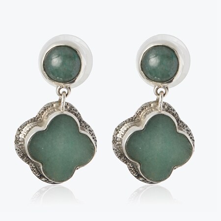 Amy Kahn Russell Gemstone Earrings Sterling Silver