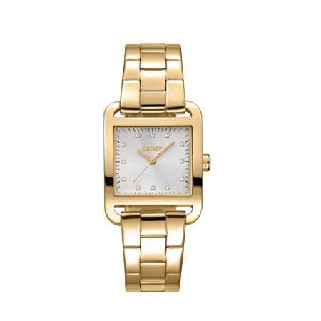 DKNY City Midi Gold Band Watch