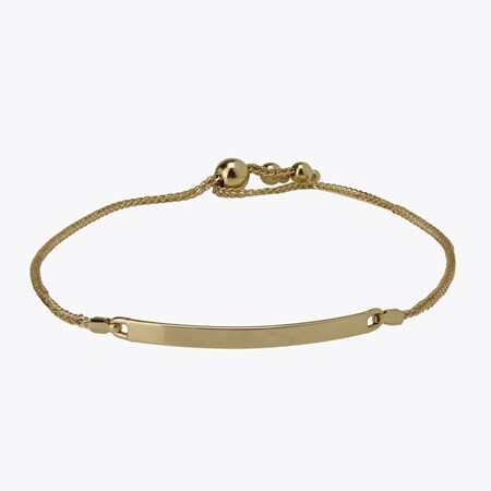 9ct Gold Meaningful Moments Adjustable Bracelet 23cm