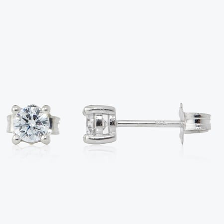 Diamonesque 0.5ct tw Stud Earrings Sterling Silver