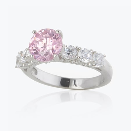 Marilyn Monroe Diamonesque 3.12ct tw Ring Sterling Silver