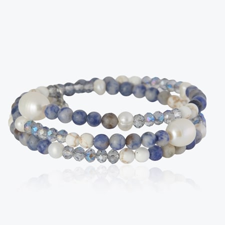 Amy Kahn Russell Beaded Coil Bracelet