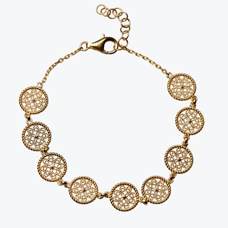 Passport to Turkey Round Filigree Bracelet YGP