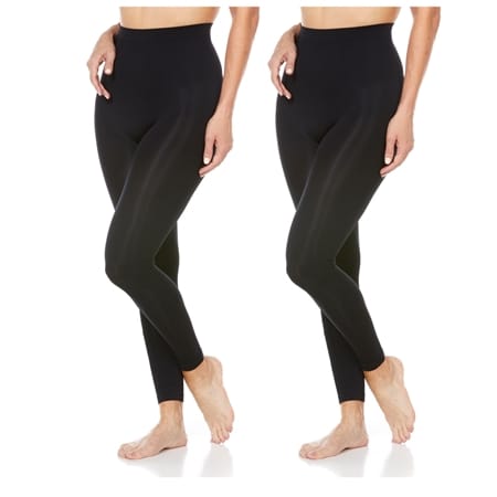 Bella Bodies Comfy Control Firming Leggings Twin Pack