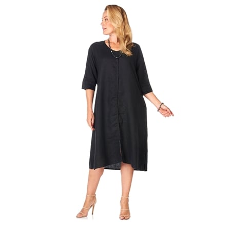 eva tralala linen dress