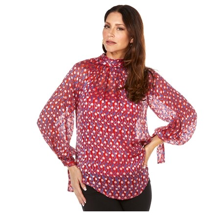 Sacha Drake Operatic Silk Top