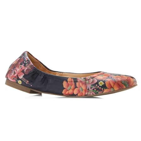 Anuschka Printed Ballet Flat