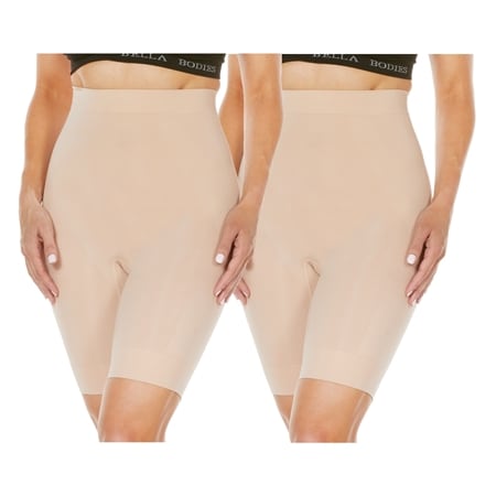 Bella Bodies Firming Anti Chafing Shorts 2 pack
