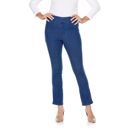 Hailey Lyn Stretch Denim Ankle Length Pant