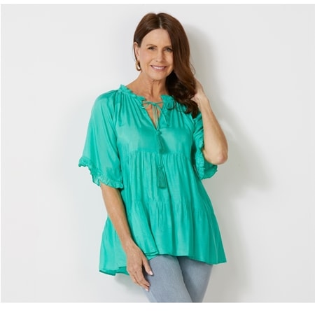 Naudic Short Sleeve Matilda Top