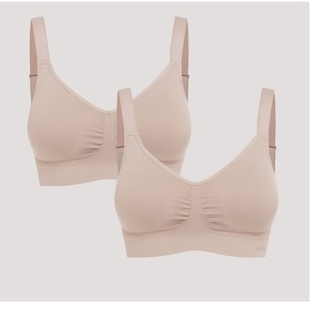 Bella Bodies Travel Ultimate Adjustable Crop Bra 2 Pack