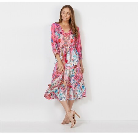 Hammock & Vine Lolly Paisley/Floral Print Dress