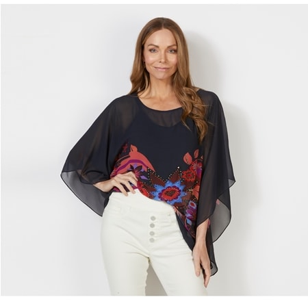 Kelly's Kloset Short Length Boat Neck Kaftan