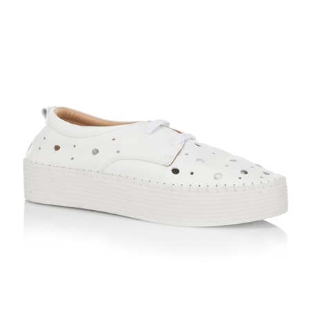 Bueno Lemar Leather Platform Lace Up Sneaker