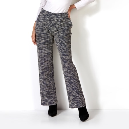 Isaac Mizrahi Stretch Boucle Pant