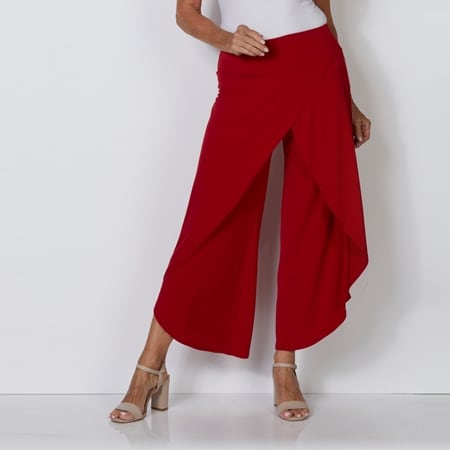 Evie Grace Soft Knit Wrap Pant
