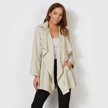 Bella Loren Drawstring Weekend Jacket