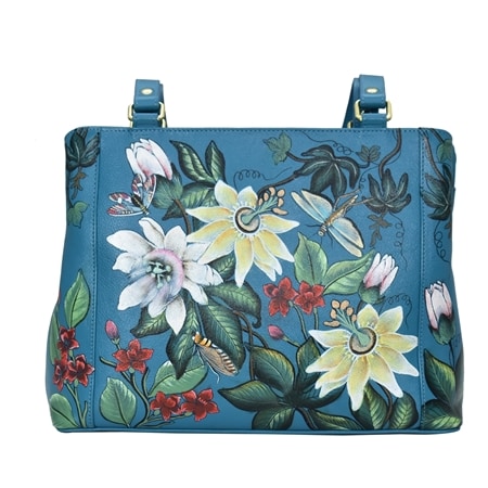 TVSN Anuschka Medium Shopper Leather Bag