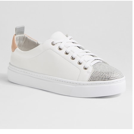 TVSN Diana Ferrari Orain Leather Lace Up Sneaker