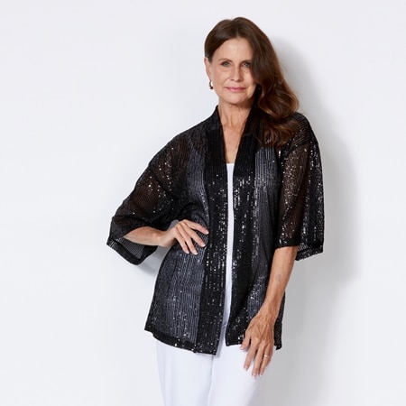 Cordelia St Kimono Sparkle Tonight Jacket