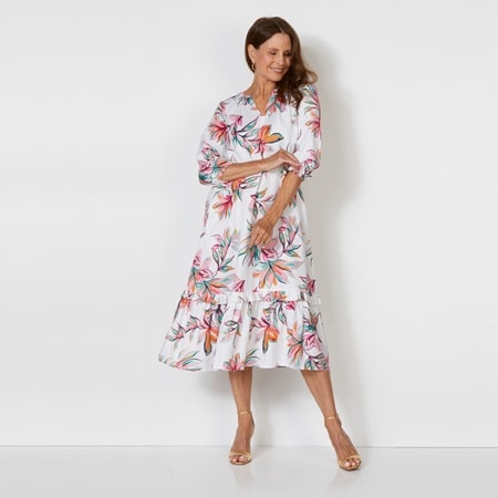 Yarra Trail Paradise Print Dress