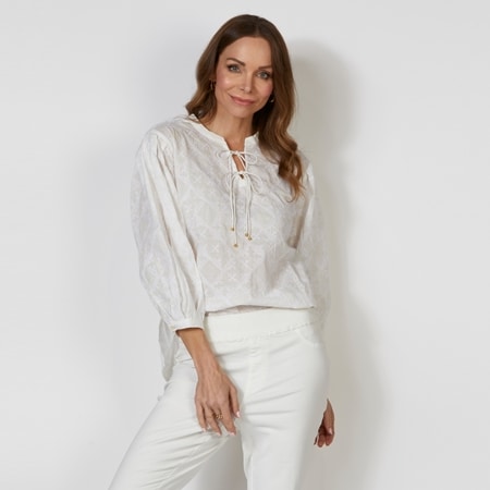 Rubyyaya Celine Cotton Shirt