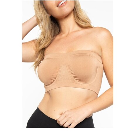 Rhonda Shear Angel Seamless Underwire Bandeau Bra