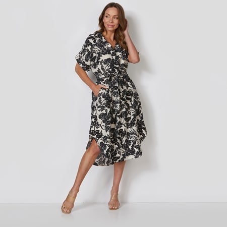 Hammock & Vine Ivy Print Dress