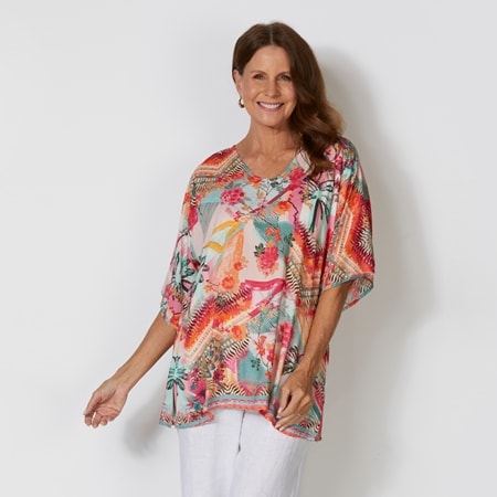 Hammock & Vine Samos V Neck Top