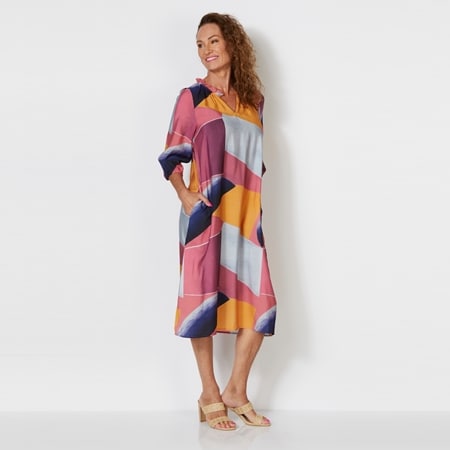 Marco Polo Multi Mirage Dress