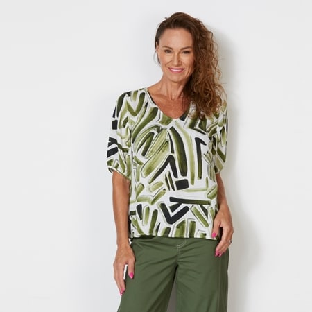 Marco Polo Elbow Native Nomad Top