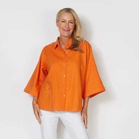 Marco Polo Spliced Pocket Shirt