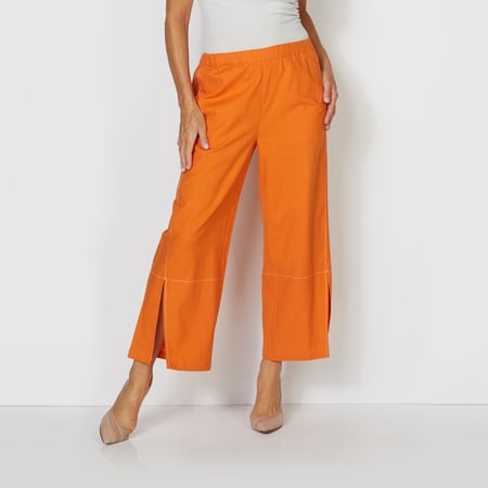 Marco Polo 3/4 Split Hem Pant