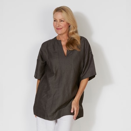 Pippa Ridley 100% Linen Summer Tunic
