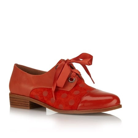Bresley Avante Contrast  Leather Lace Up Loafer