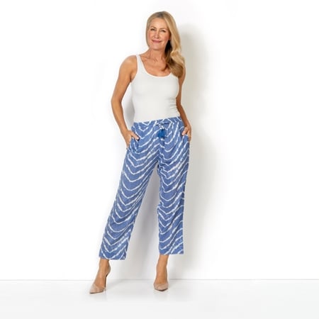 Caju Design Pant with Hand Stitched Trims and Pockets
