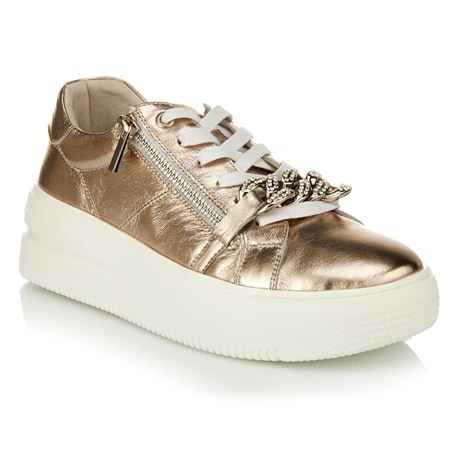 Gelato by Bresley Nauti Leather Platform Sneaker