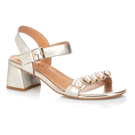 Bresley Albowie Leather Block Heel Sandal