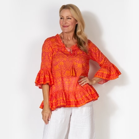 Naudic Molly Hacienda Majestic Cotton Tunic