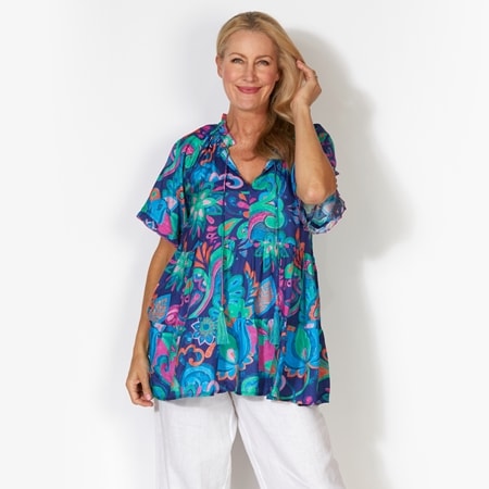 Naudic Enigma Matilda Short Sleeve Top