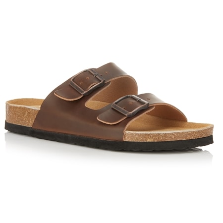 Koalabi Roman Leather Slide Sandal