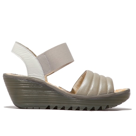 FLY London Yiko Slip on Wedge Sandal