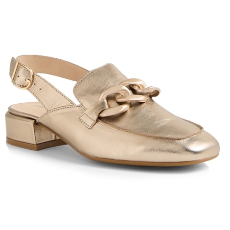 Django & Juliette Vaborys Leather Slingback Loafer
