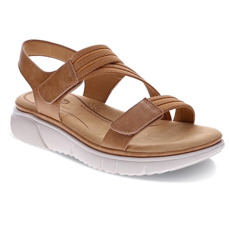 Scholl Rampage Memory Cushion Hook and Loop Sandal
