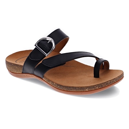 Scholl Ava Orthaheel Toe Loop Slide Sandal