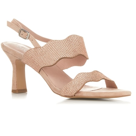 TVSN Diana Ferrari Fenery Embellished Leather Heel
