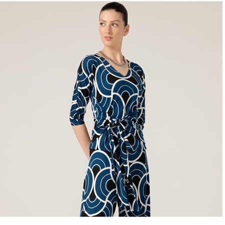 Sacha Drake Grackle Reverse Top