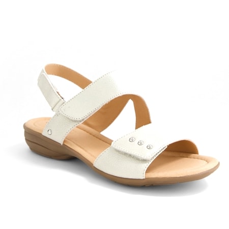 Supersoft Bills Hook & Loop Leather Sandal